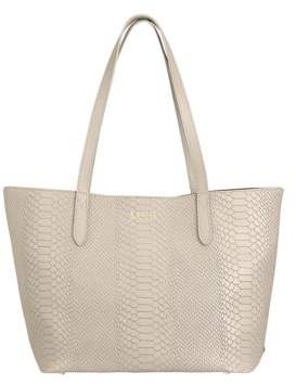 Personalized Teddie Leather Tote