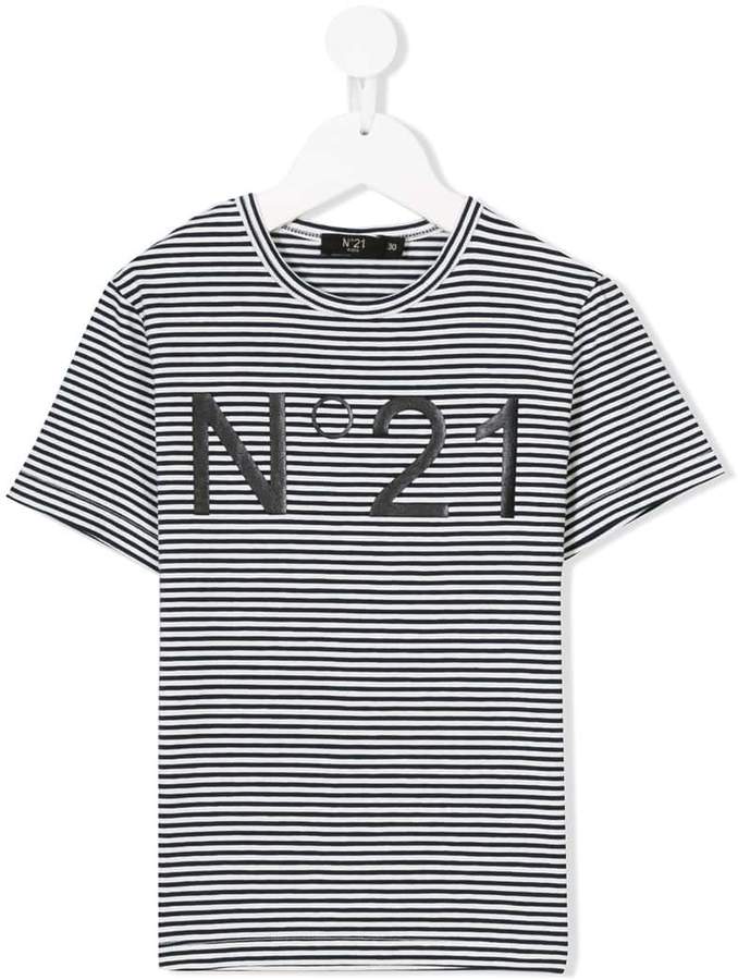 No21 Kids T-Shirt mit Logo