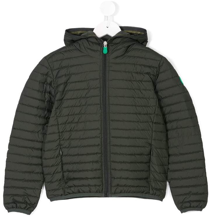 Save The Duck Kids hooded padded jacket