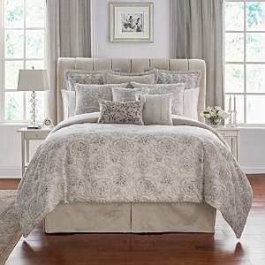 Sophia Floral Jacquard Comforter Set, Queen