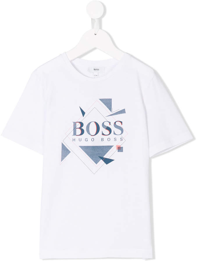 Boss Kids graphic print T-shirt