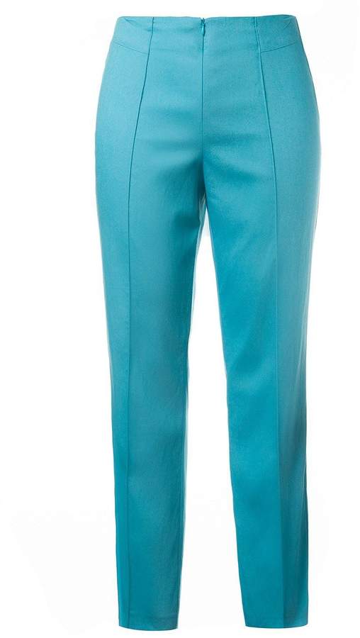 schmale Hose mit Biese sellerie NEU