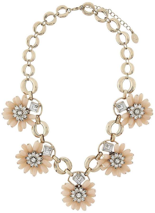 3D Flower Statement Necklace
