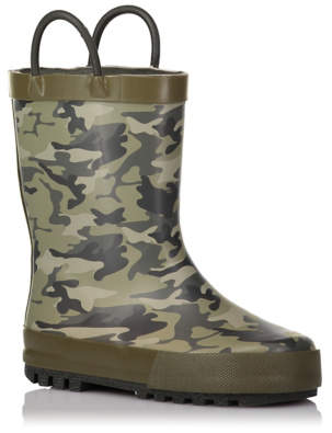 Camouflage Print Wellington Boots