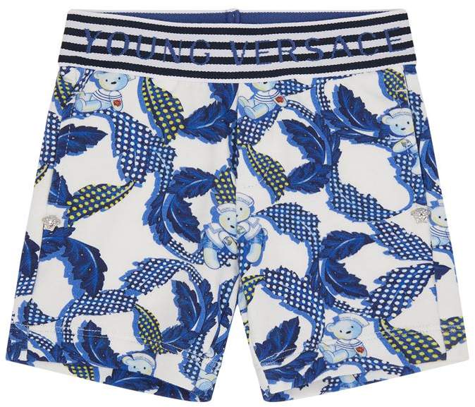 Sailor Bear Print Shorts