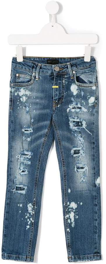 Frankie Morello Kids ripped jeans