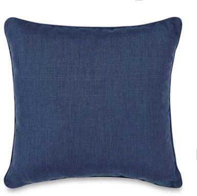 Medford Square Throw Pillow in Cobalt