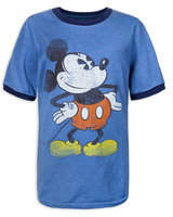 Mickey Mouse Timeless Ringer T-Shirt for Kids - Blue