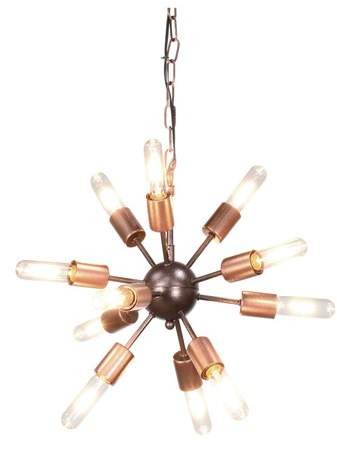 CLASSIC HOME Alanya Starburst Pendant Chandelier