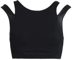 Purity Active Cutout Coated Stretch Sports Bra
