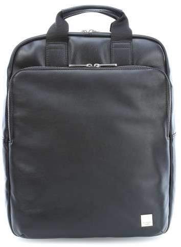Brompton Dale 15'' Laptop-Rucksack fein genarbtes Rindsleder schwarz