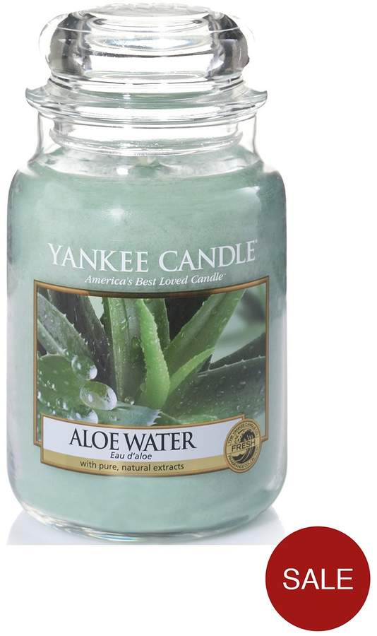 Large Classic Jar Candle – Aloe Water