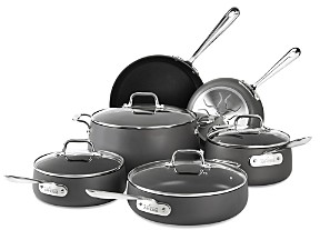 Hard Anodized Nonstick 10-Piece Cookware Set