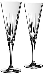Peplum Toasting Flute, Set of 2