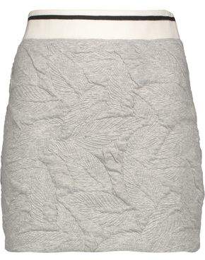 Textured Stretch-Jersey Mini Skirt