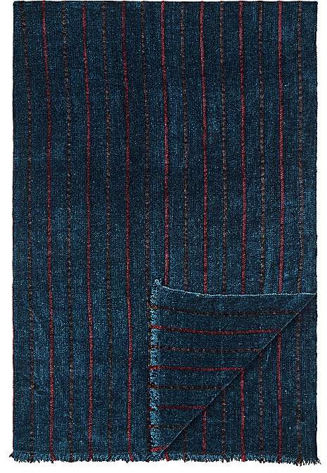 Dow Pinstriped Chenille Throw