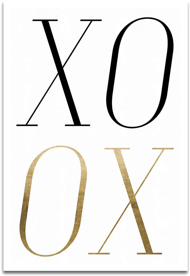 'XOOX' Print