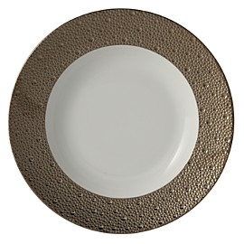 Ecume Platinum Rim Soup Bowl