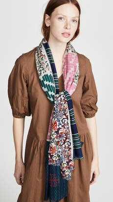 Tory Burch Multipatch Oblong Scarf