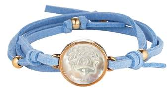 Zodiac Suede Wrap Bracelet