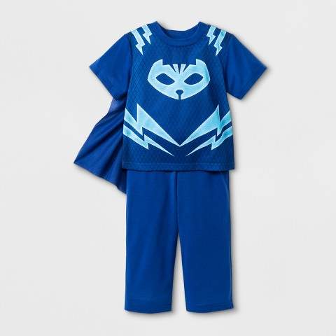 PJ Masks Toddler Boys' PJ Masks 2pc Pajama Set - Blue