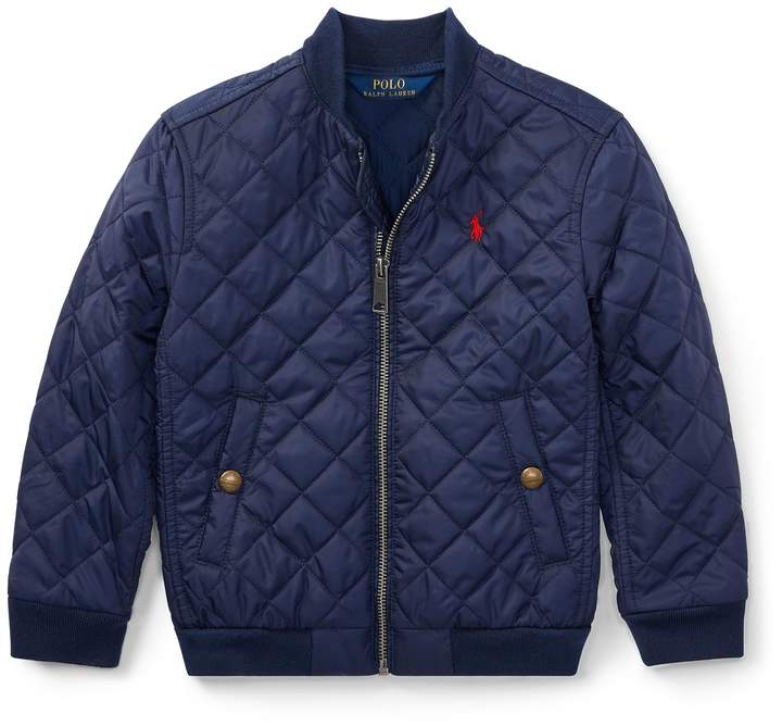 Quilted Baseball Jacket