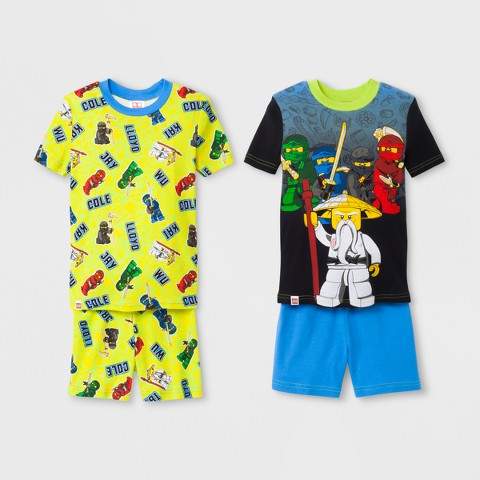 Boys' Ninjago 4pc Pajama Set