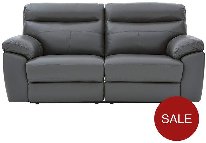 Violino Oxton Leather/Faux Leather 3 Seater Manual Recliner Sofa