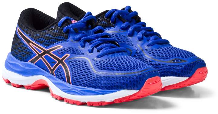 Purple and Coral Junior Gel-Cumulus 19 Running Trainers