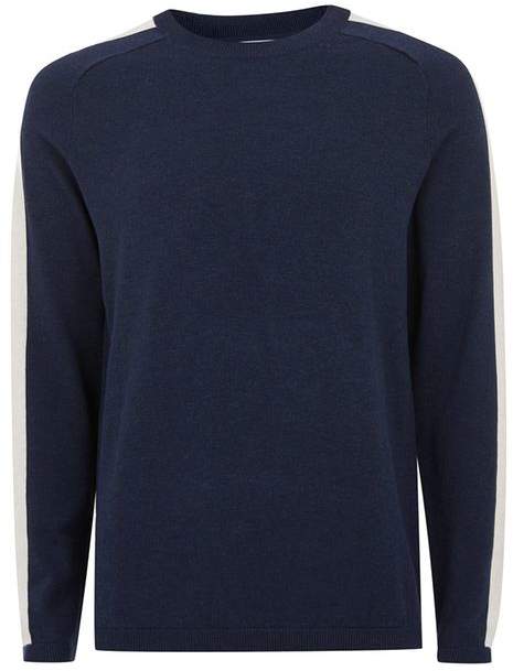 SELECTED HOMME Pullover, blau