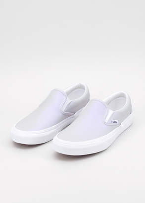 vans premium leather slip on