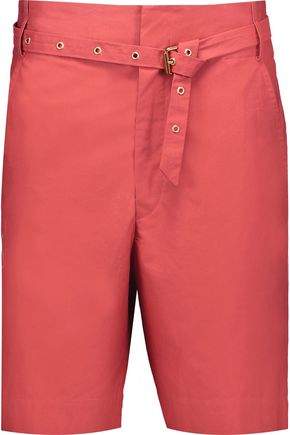 Neddy Belted Cotton Shorts