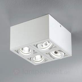 Vierfacher Deckenstrahler Light Box Q4