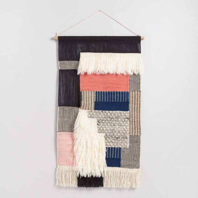 Patchwork Woven Wall Hanging