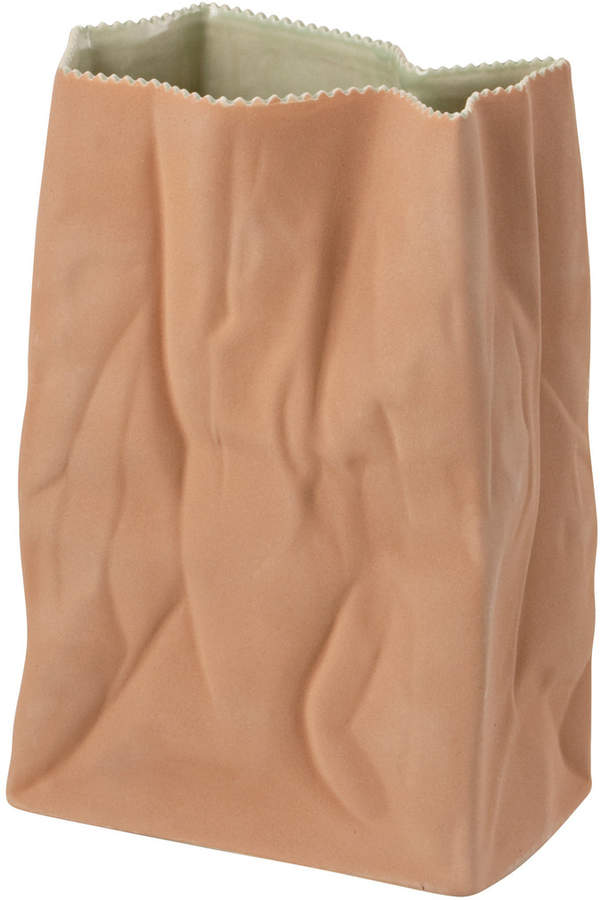 Tütenvase, 28 cm, hellBraun