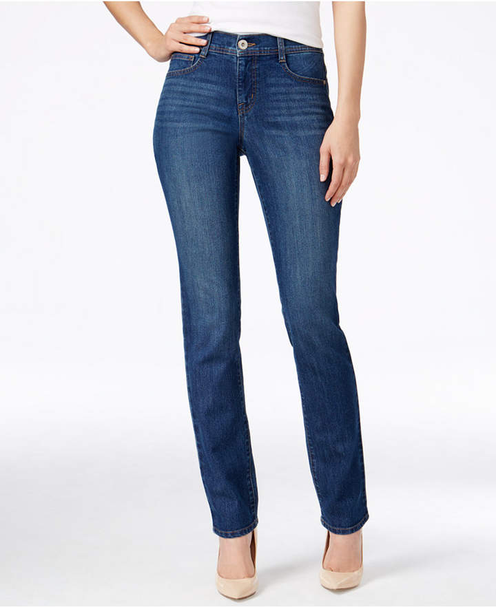 Style&Co. Style & Co Tummy-Control Slim-Leg Jeans, Only at Macy's ...