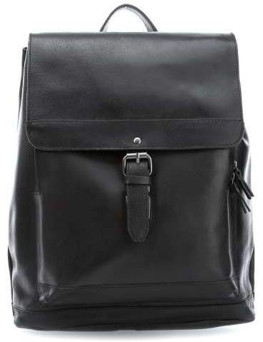 Dakota 13'' Laptop-Rucksack pull-up Rindsleder schwarz