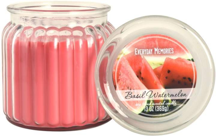 Everyday Memories Basil Watermelon 13-oz. Candle Jar