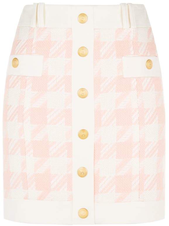 Dogtooth Mini Skirt