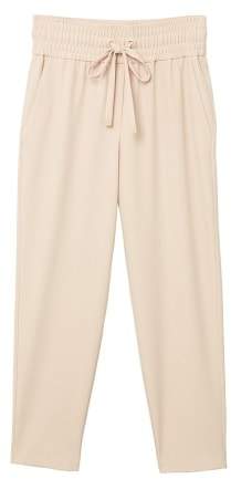 Ruched waist trousers