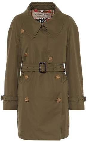 Forgtingall cotton trench coat