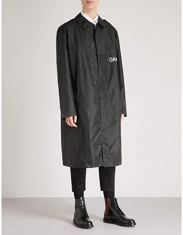 Peacemaker oversized shell trench coat