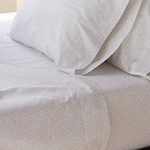 Organic Cotton Watercolor Printed Dot Standard/Queen Pillowcase, Pair