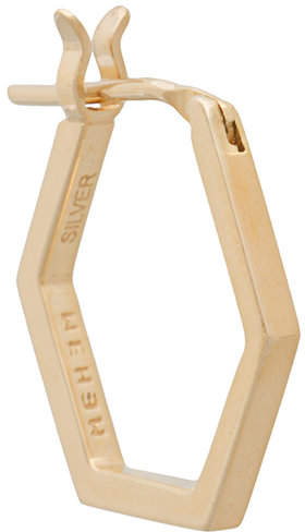 Mehem Geometrische Silberkreole