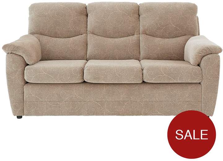 Dalton 3-Seater Fabric Sofa