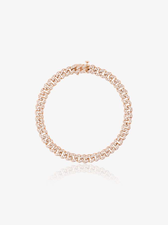 Shay Mini Pave Link diamond bracelet