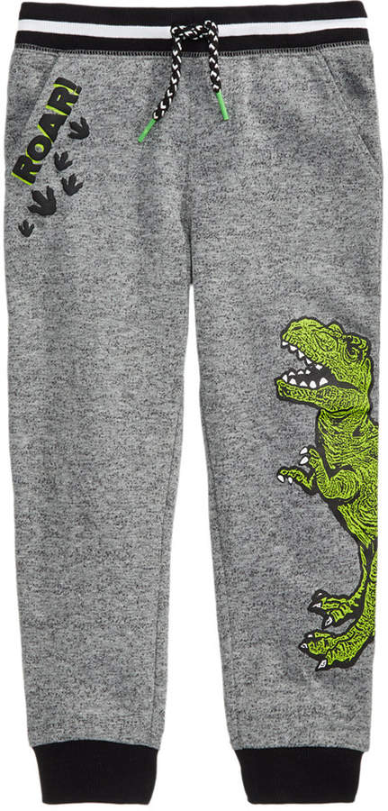 Roar Dino Graphic-Print Jogger Pants, Little Boys, Created for Macy's