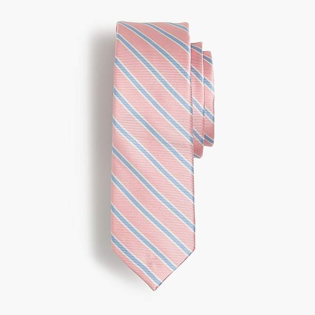 Boys' oxford tie in stripes