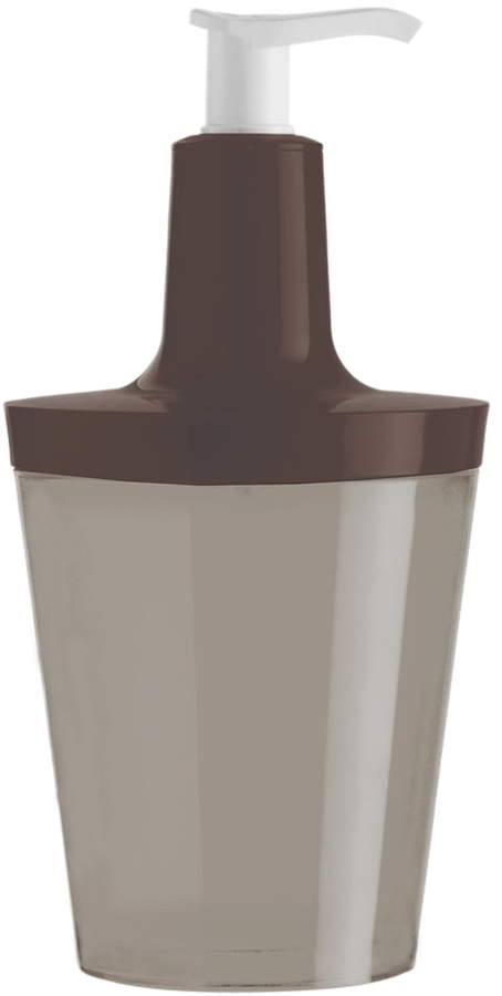 Flow Seifenspender, Taupe mit stone