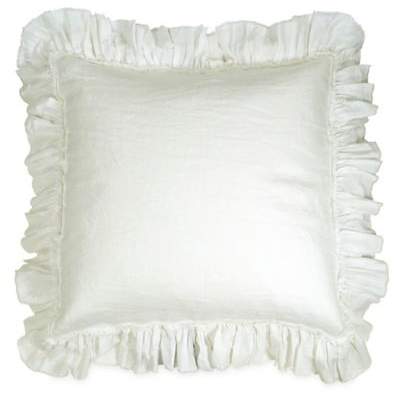 Wamsutta Vintage Wamsutta® Vintage Washed Linen European Pillow Sham in Winter White